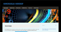 Desktop Screenshot of numerologijahoroskop.com
